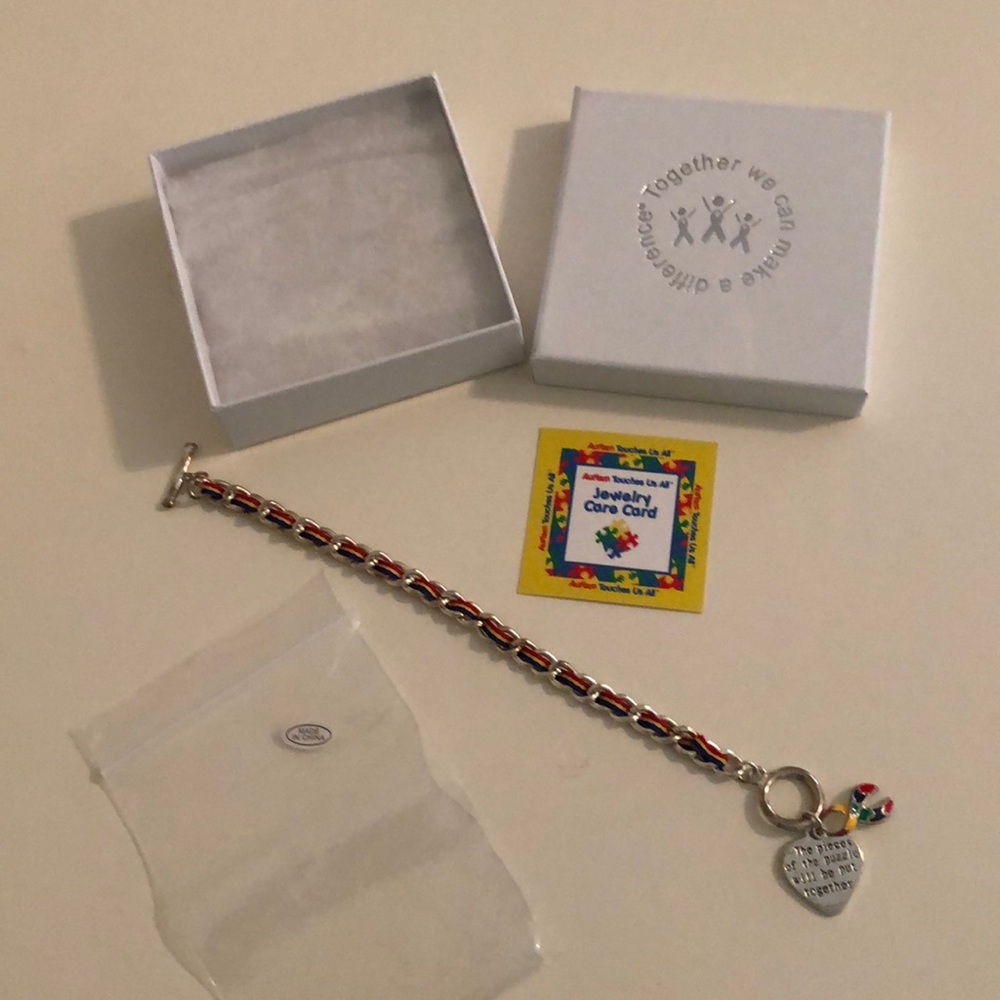 Bracelet with Autism Charms